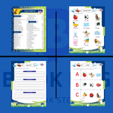Elite Kindergarten Workbooks (Pack of 3)